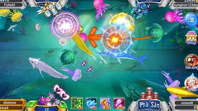 ban ca doi thuong the cao 1 Tóm tắt thông tin về trò chơi bắn cá đổi thưởng thẻ cào