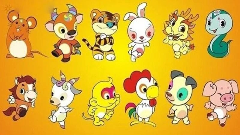 cac bo trong lo de 3 Bộ lô đề dựa trên 12 con giáp